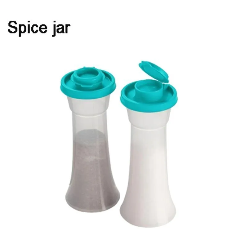 Salt & Pepper Shaker, 2 Counts/set Large Plastic Salt & Pepper Shaker with Lid, Moisture-proof Seasoning Bottle for Home Kitchen Restaurant Salt Pepper Shakers - Image 9