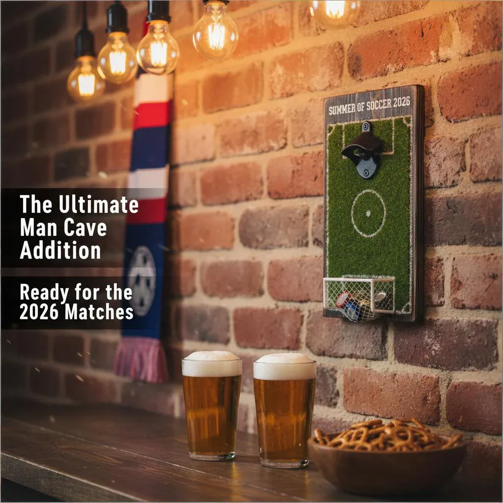 ⚽ Soccer Field Bottle Opener Wall Decor - Image 7