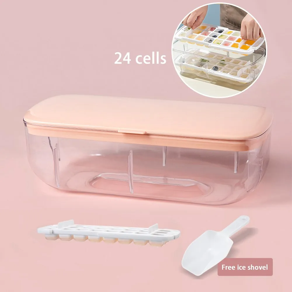 🔥Summer Hot Sale🔥Press Type Ice Cube Maker - Image 13