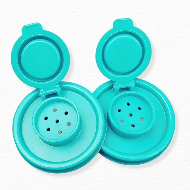 Salt & Pepper Shaker, 2 Counts/set Large Plastic Salt & Pepper Shaker with Lid, Moisture-proof Seasoning Bottle for Home Kitchen Restaurant Salt Pepper Shakers - Image 7