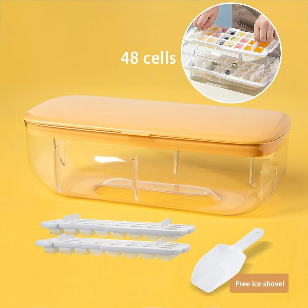 🔥Summer Hot Sale🔥Press Type Ice Cube Maker - Image 16