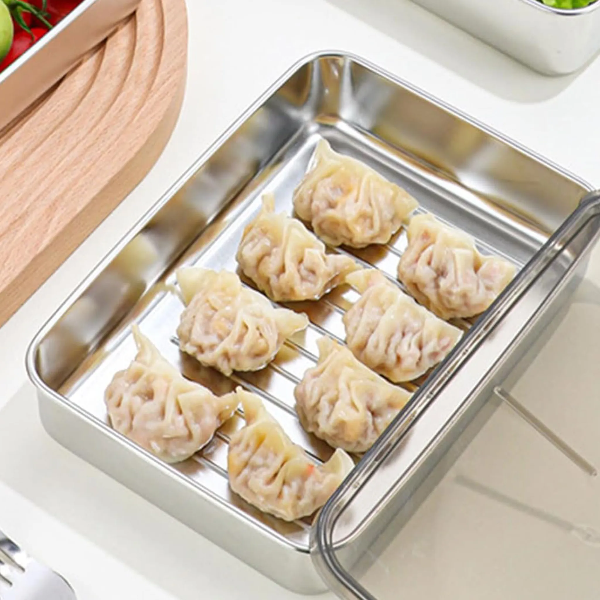 Stainless Steel Food Containers with Sealing Lids🥗 - Image 7