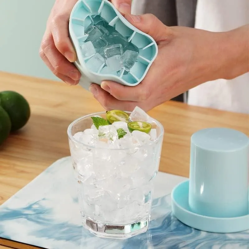❄️ Summer Chill Essential! 🔥Quick-Freezing Silicone Ice Cube Mold - Image 8