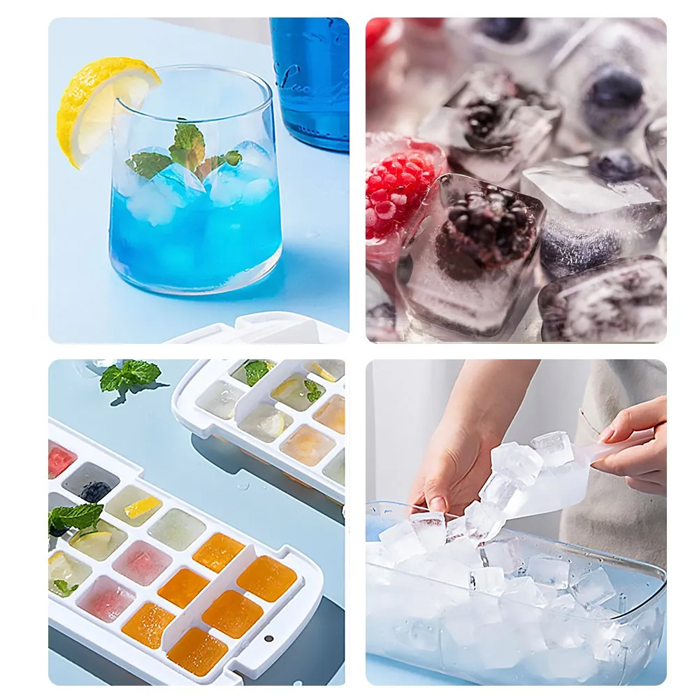 🔥Summer Hot Sale🔥Press Type Ice Cube Maker - Image 9