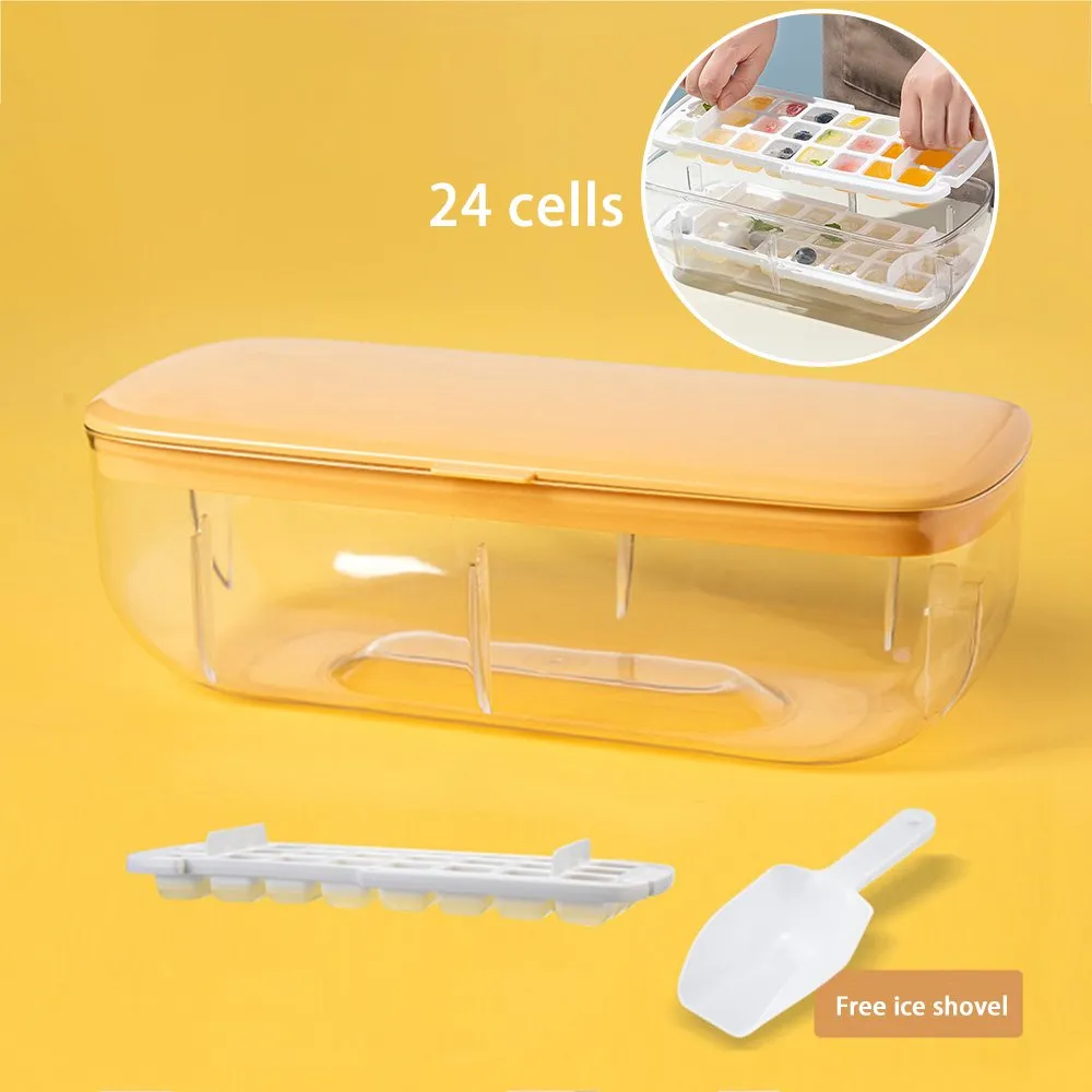 🔥Summer Hot Sale🔥Press Type Ice Cube Maker - Image 15