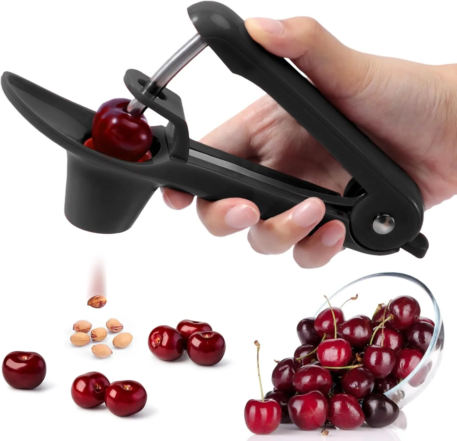 Stainless Steel Cherry Corer Pitter - Image 10