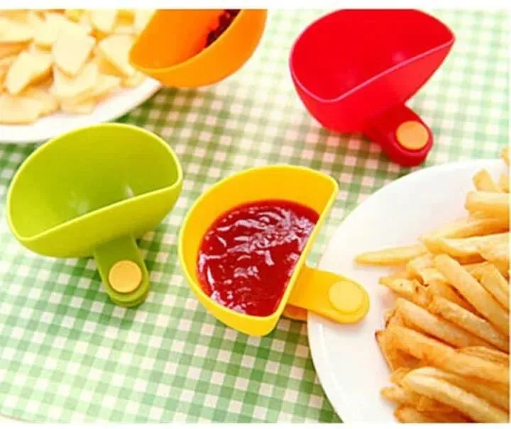 Dip Clip Bowl Plate Holder(4 Pcs/Set) - Image 4