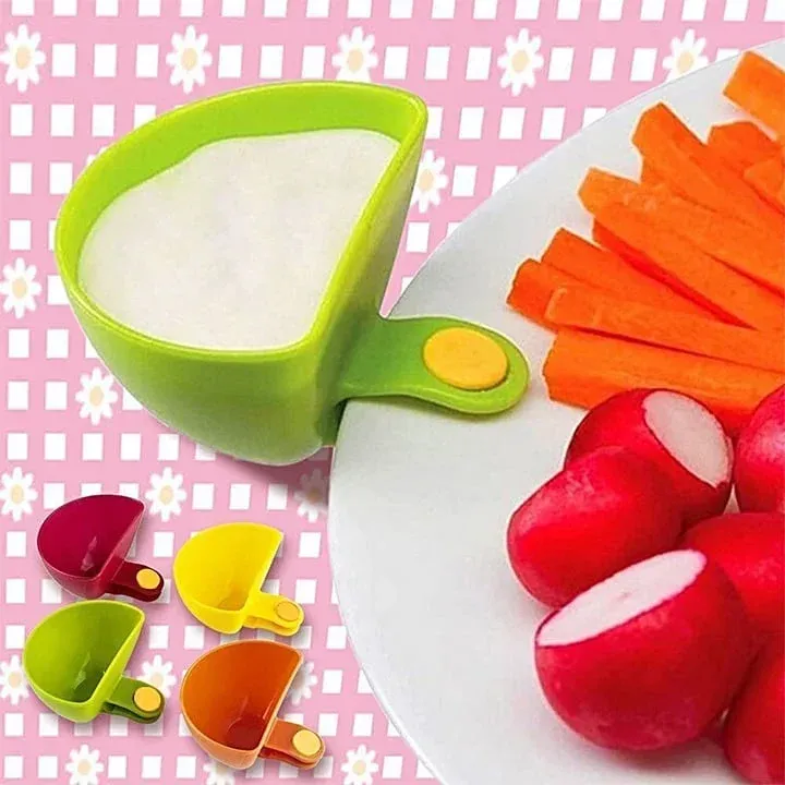 Dip Clip Bowl Plate Holder(4 Pcs/Set) - Image 3