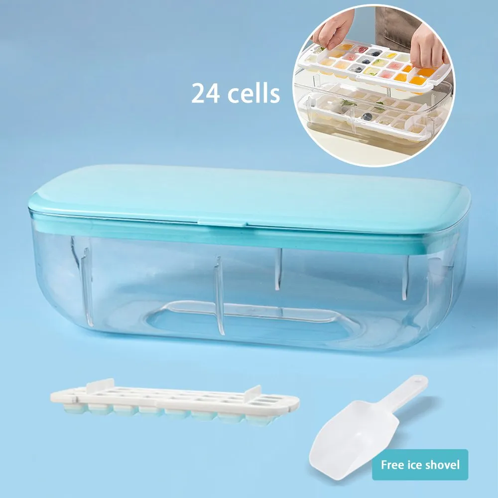 🔥Summer Hot Sale🔥Press Type Ice Cube Maker - Image 17