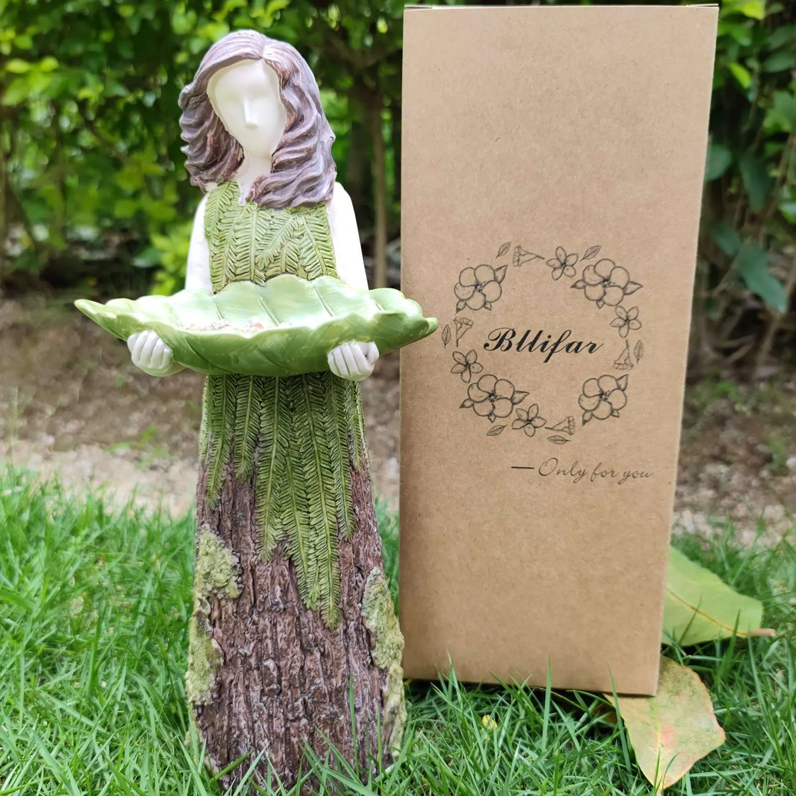 🔥Forest Girl Bird Feeder(6inch Height)🌙 - Image 3
