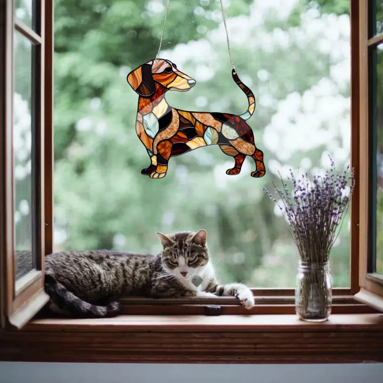Dachshund Window Hanging - Image 2