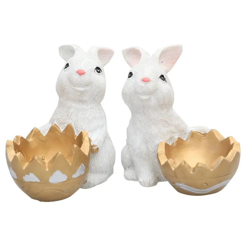 Easter Bunny Eggshell Ornaments - Image 3