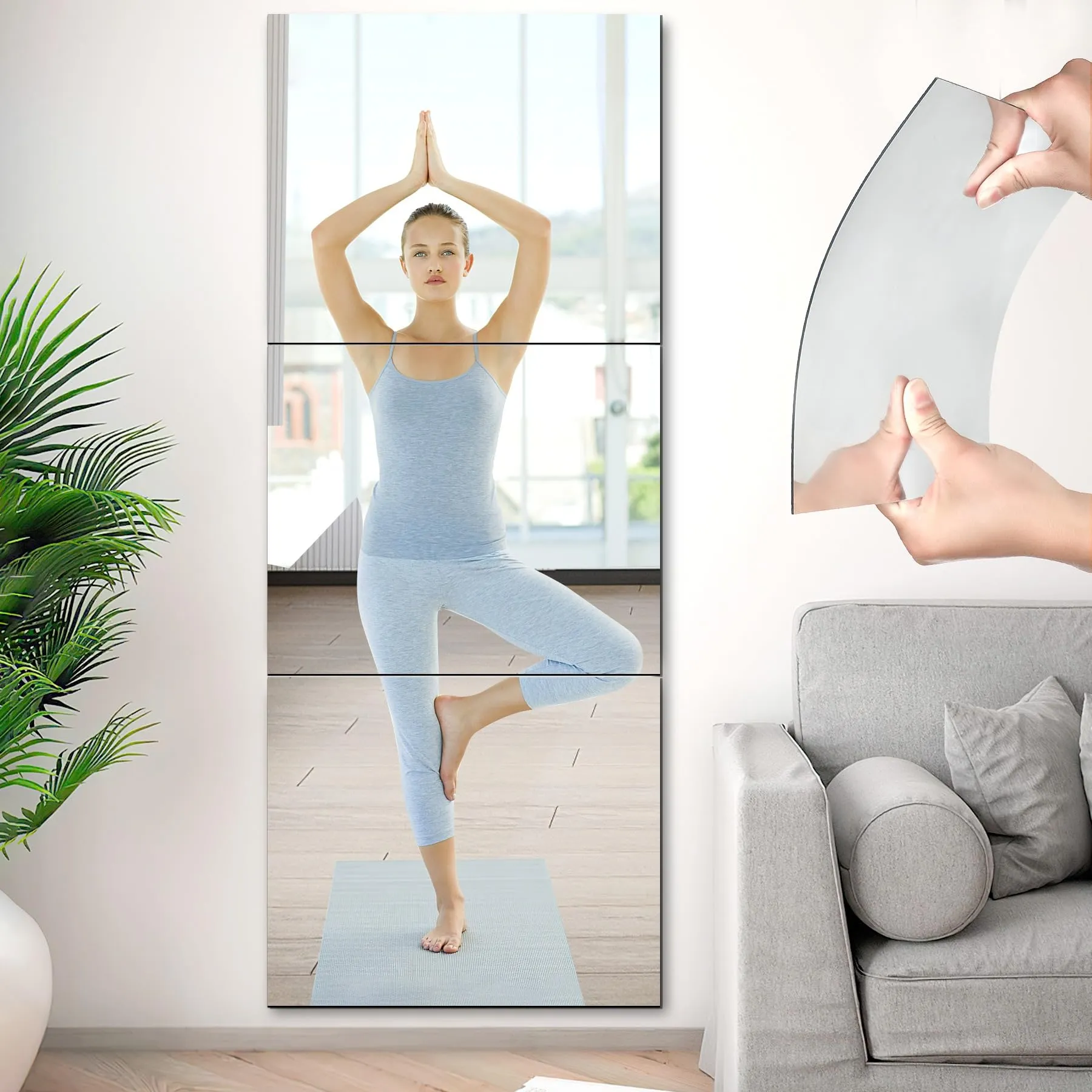 🔥A mirror that won't break-Self Adhesive Mirrors Sheets🥰❤️ - Image 6