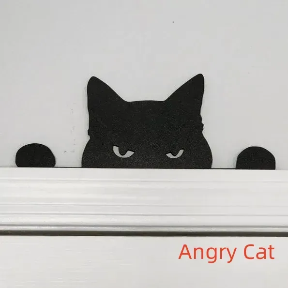 Metal Adorable Cat Door Topper - Image 5