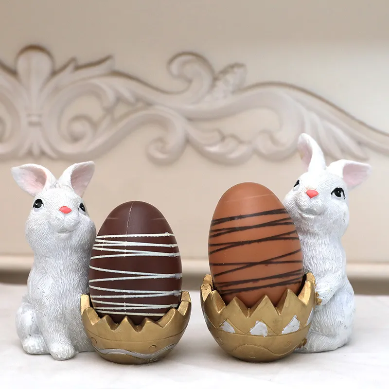Easter Bunny Eggshell Ornaments - Image 2