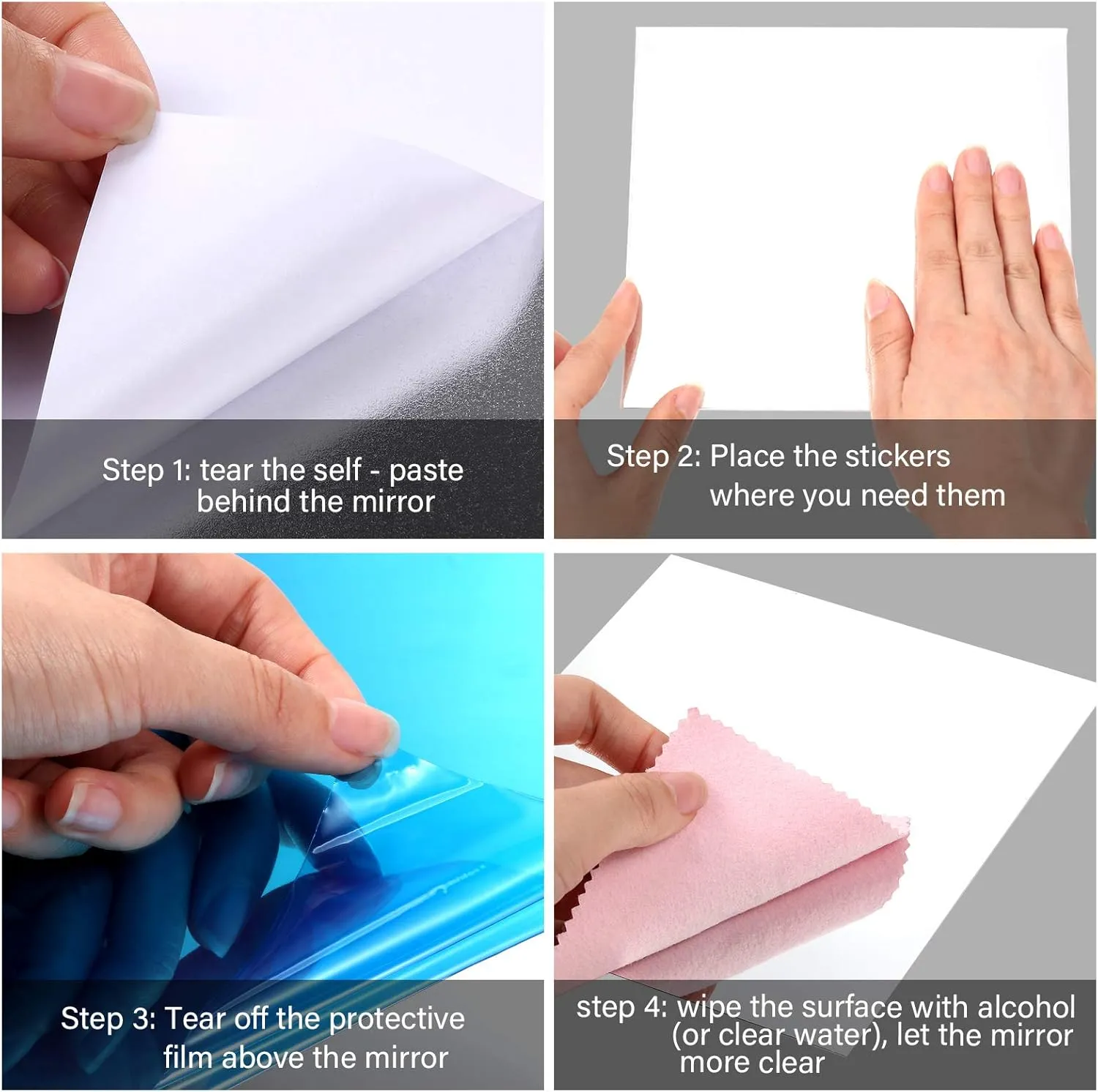 🔥A mirror that won't break-Self Adhesive Mirrors Sheets🥰❤️ - Image 5