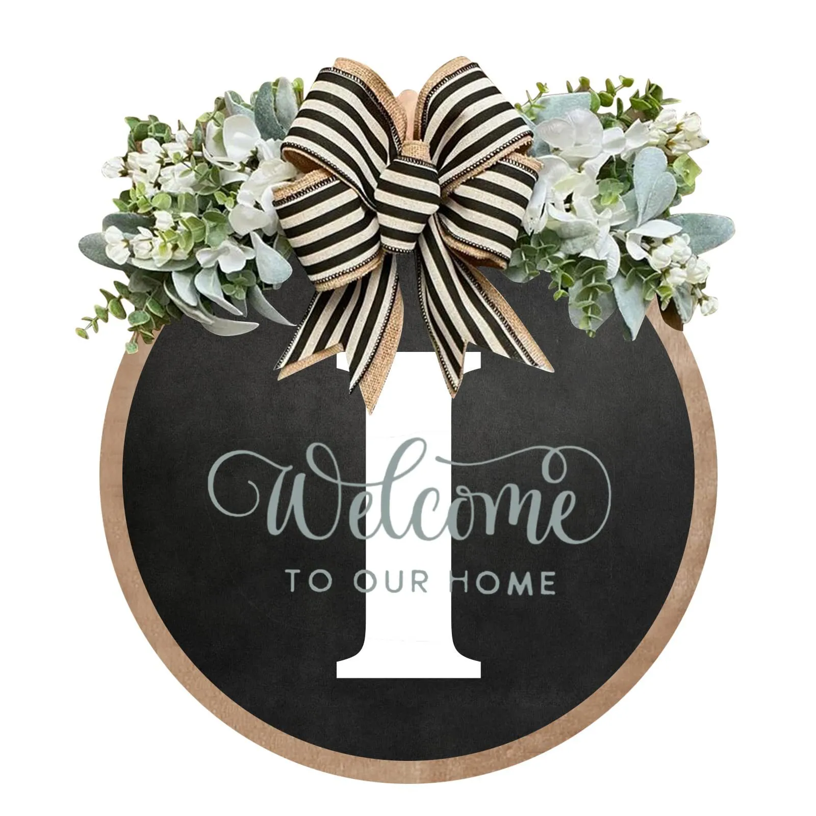Welcome Front Door Wreath - Image 41