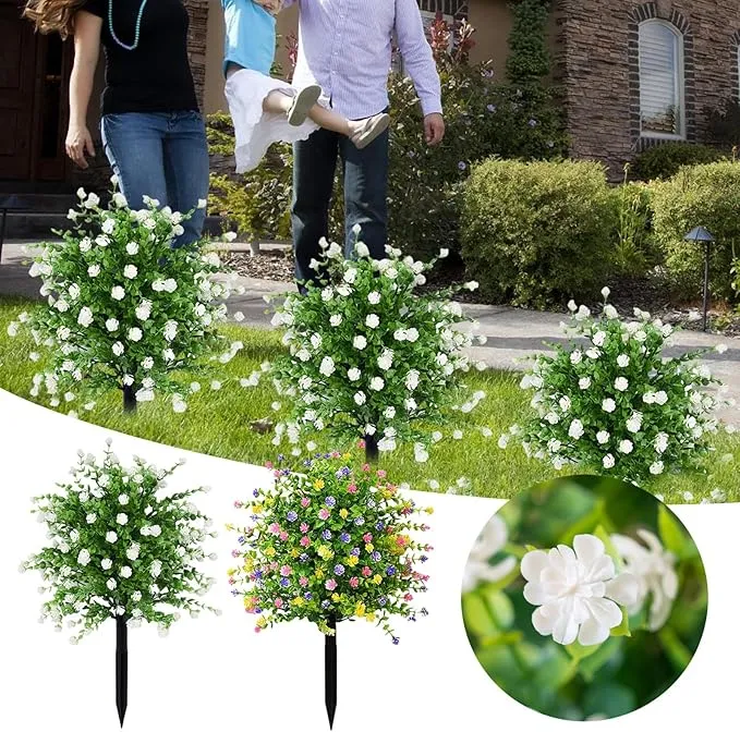 🌼Artificial Boxwood Topiary Ball with Spike, UVProof & WaterProof - Image 15