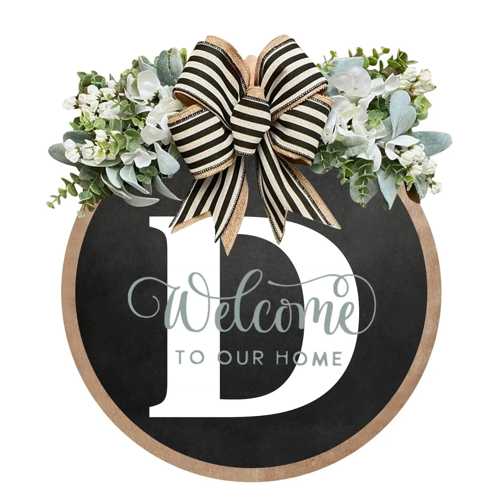 Welcome Front Door Wreath - Image 36
