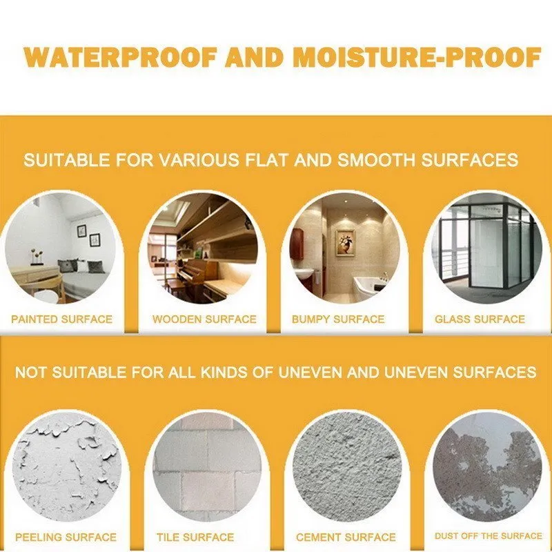 Self-Adhesive Environmental Protection 3D Wall Edging Strip (7.55 FEET/ROLL) - Image 6