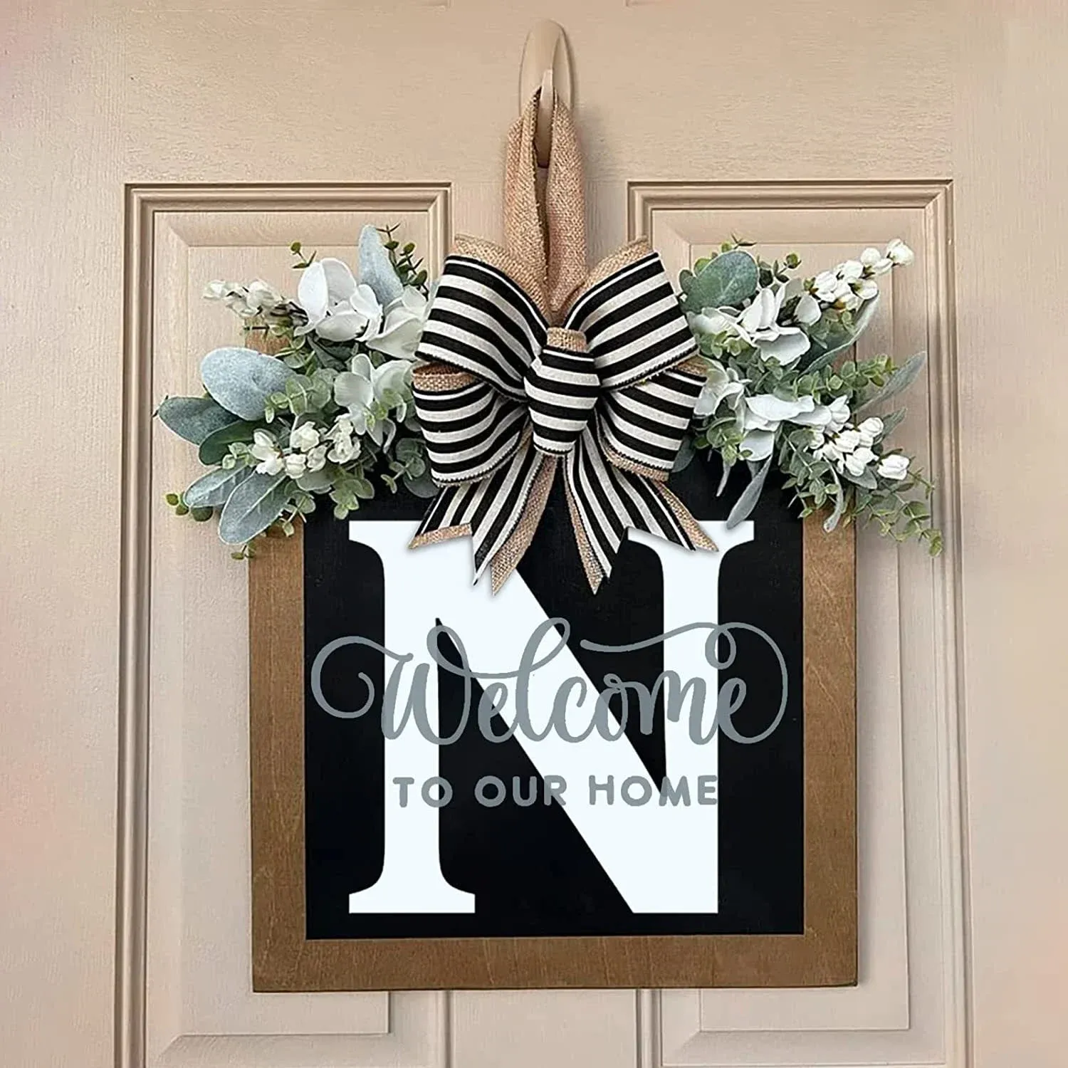 Welcome Front Door Wreath - Image 20