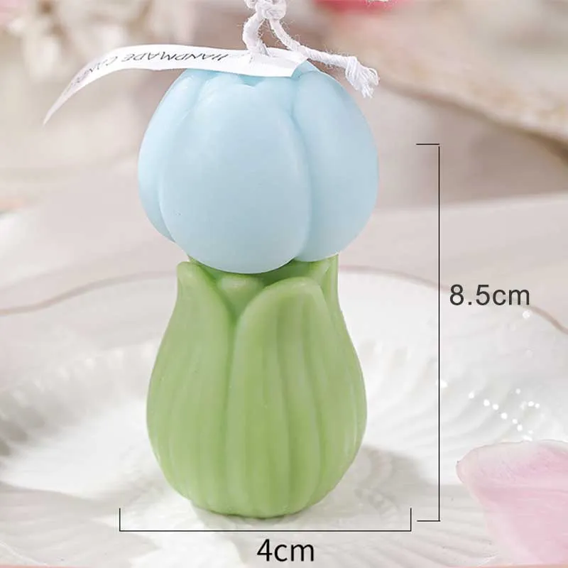 Tulip Handmade Scented Candle🌷 - Image 5