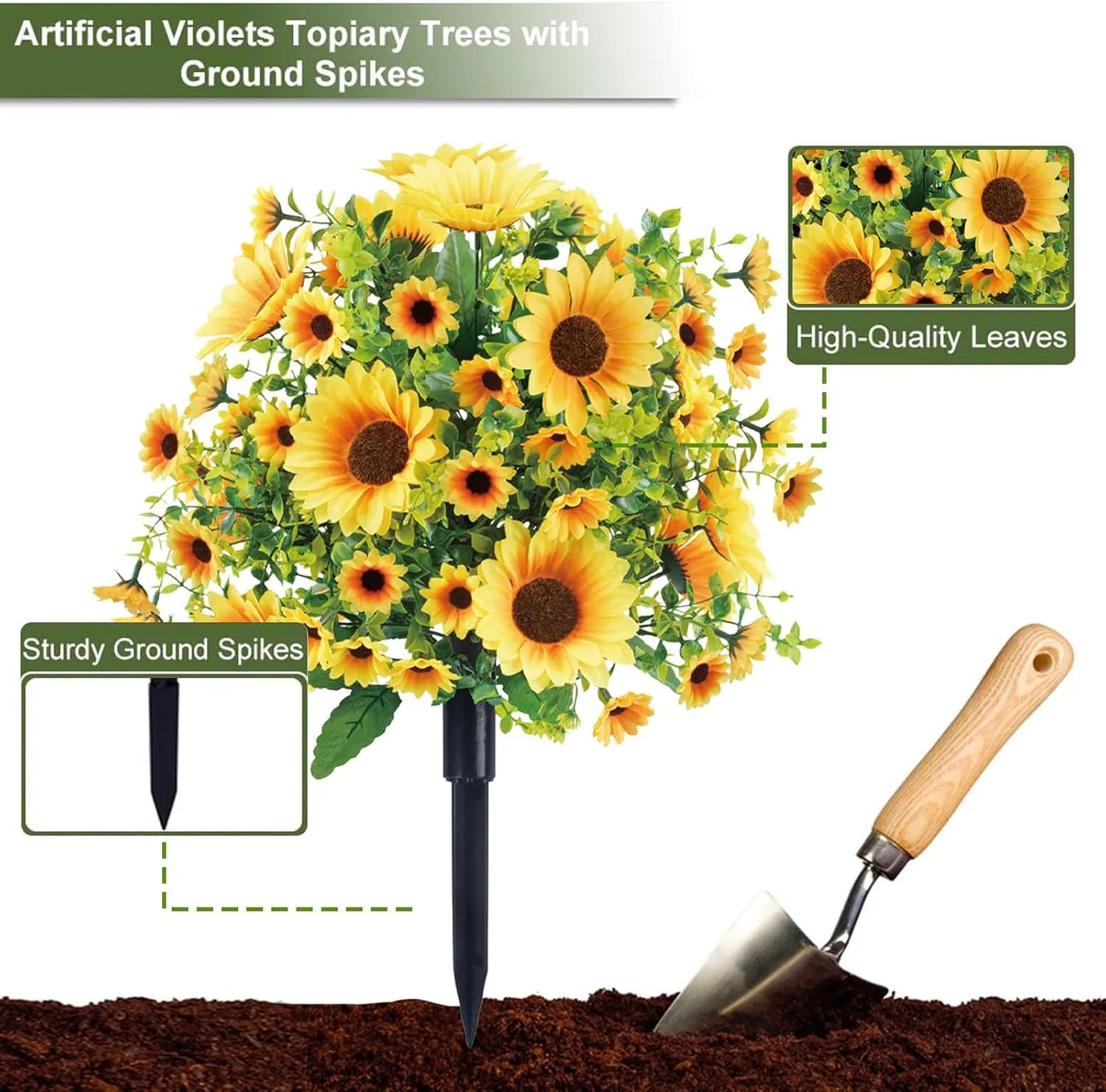 🌻Artificial Sunflower Tree,UVProof & WaterProof - Image 10