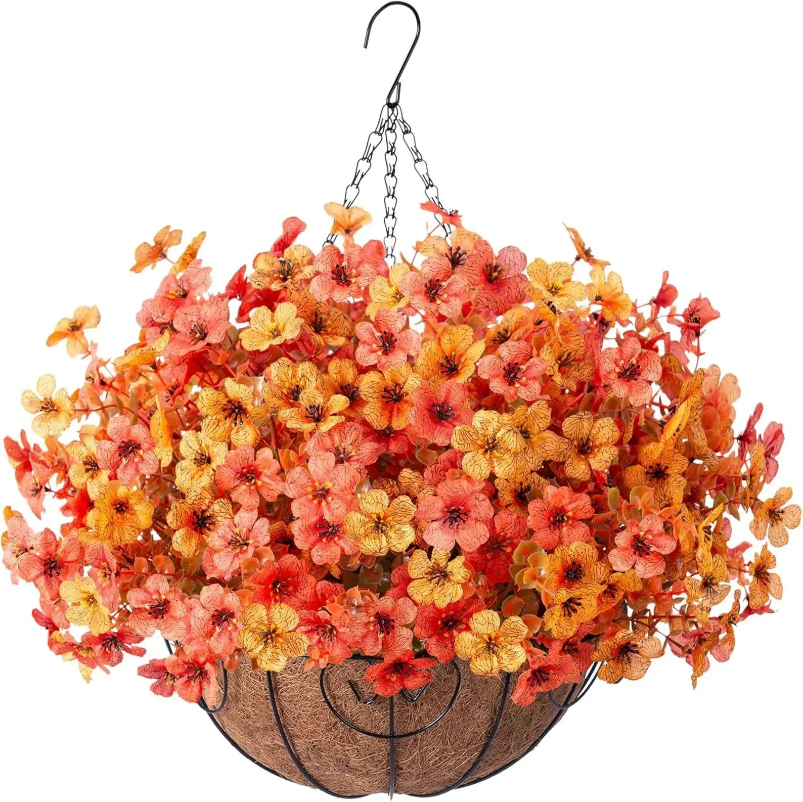 FREE SHIPPING!🔥Simulated Hanging Flower Basket 🌸No Watering💧. No Wilting. Just Perfect Blooms. - Image 26