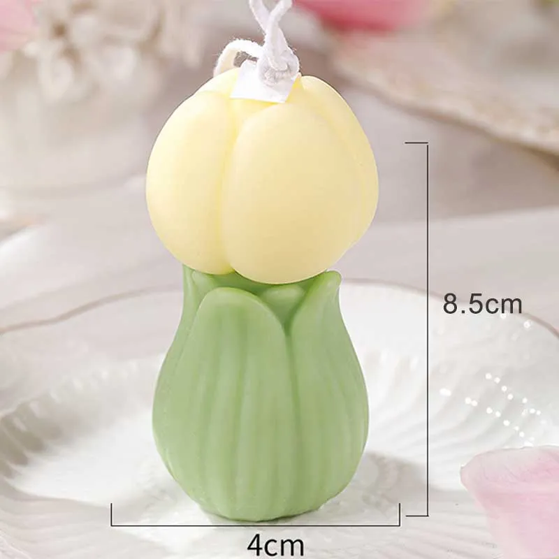 Tulip Handmade Scented Candle🌷 - Image 4