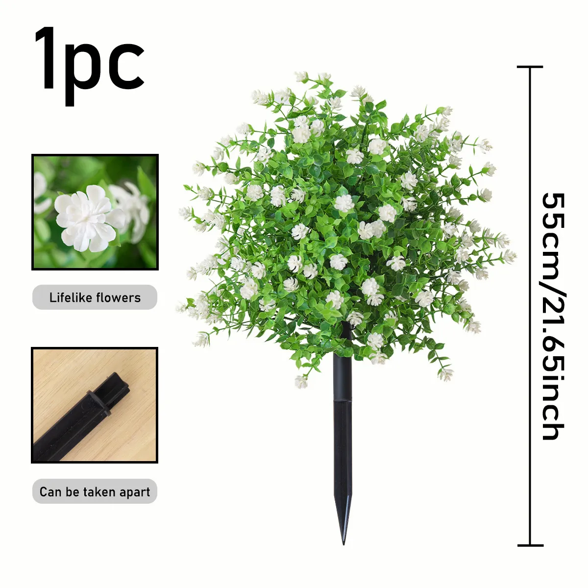 🌼Artificial Boxwood Topiary Ball with Spike, UVProof & WaterProof - Image 10