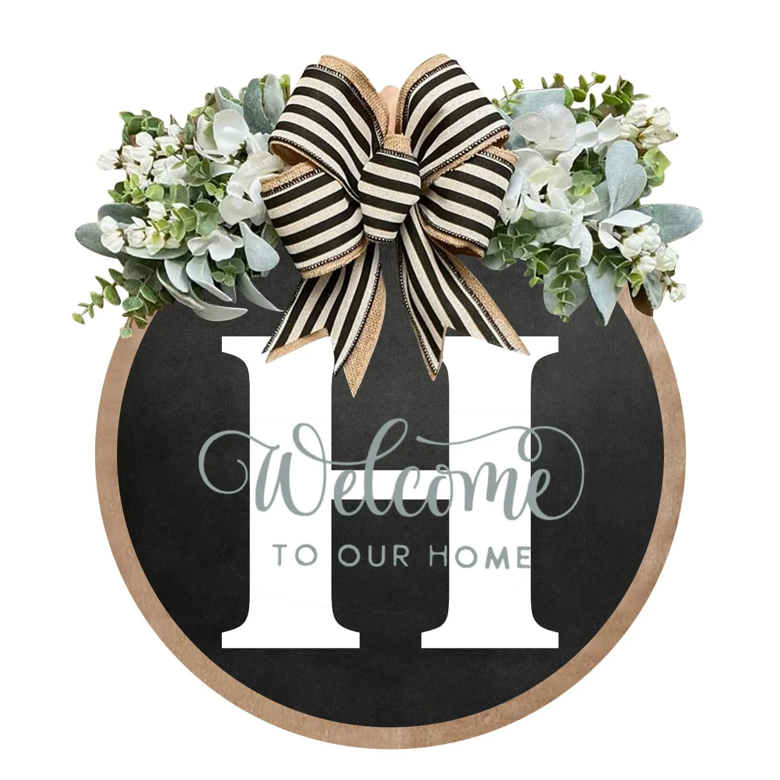 Welcome Front Door Wreath - Image 40