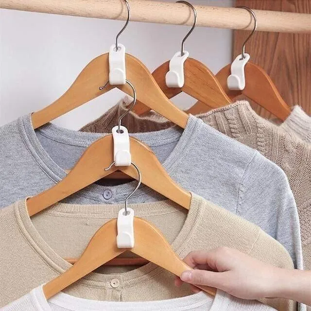 【🔥The 2024 The best closet helper】Space-Saving Clothes Hanger Connector Hooks - Image 3