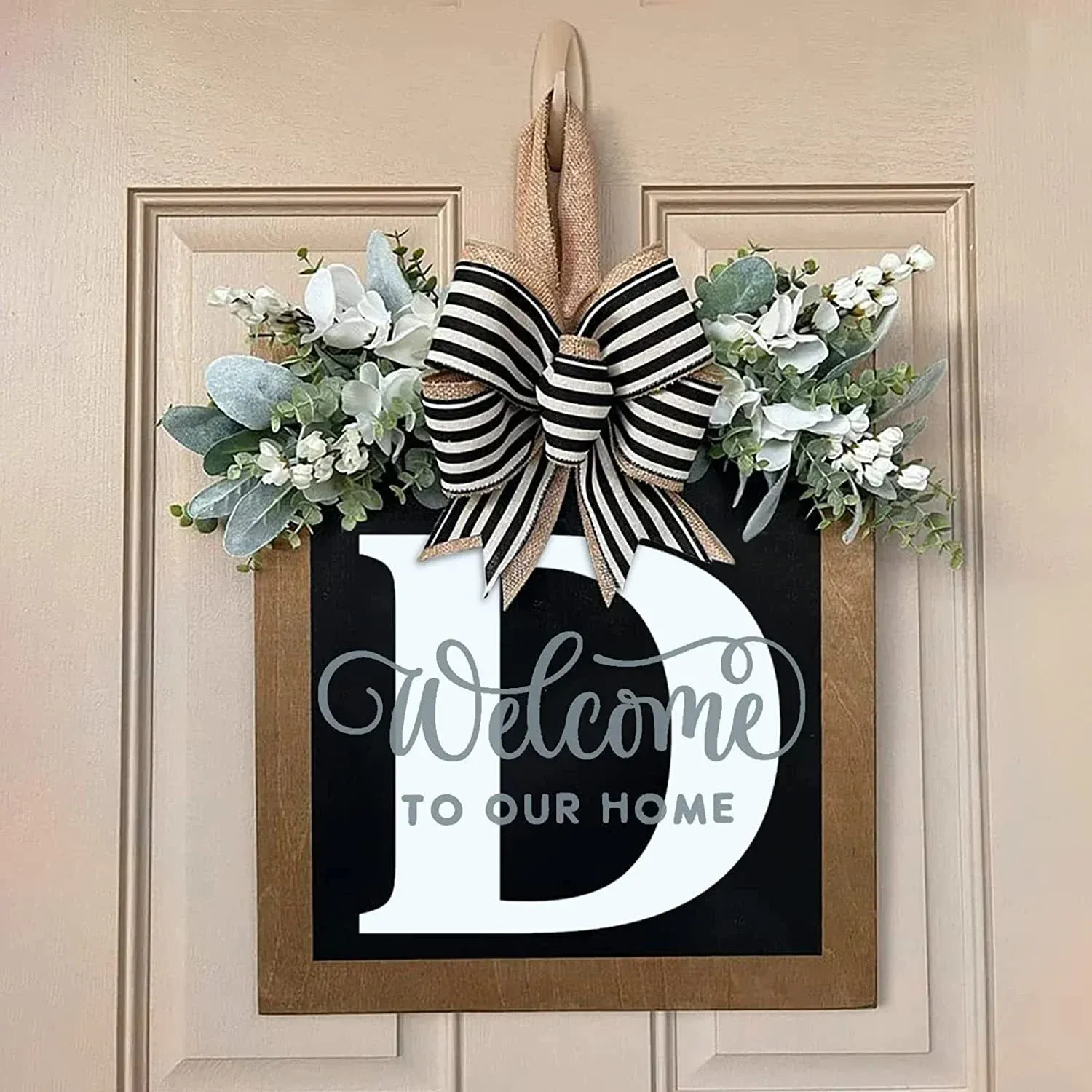 Welcome Front Door Wreath - Image 10