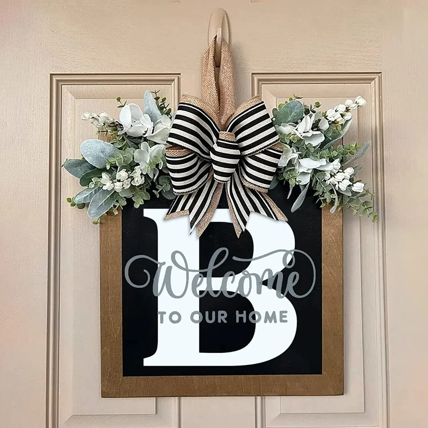 Welcome Front Door Wreath - Image 8