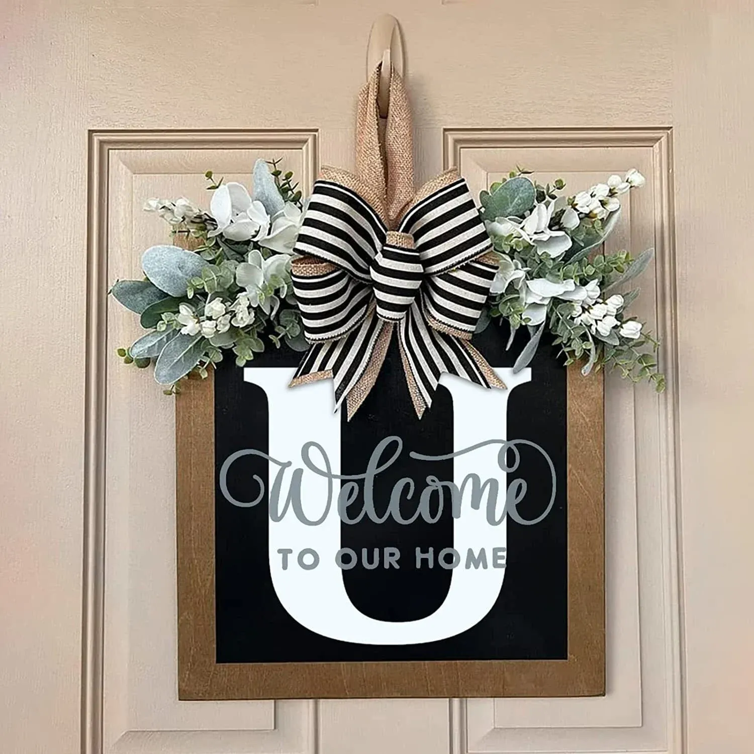 Welcome Front Door Wreath - Image 27