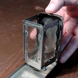 Folding pocket candle lantern(Candles not included)