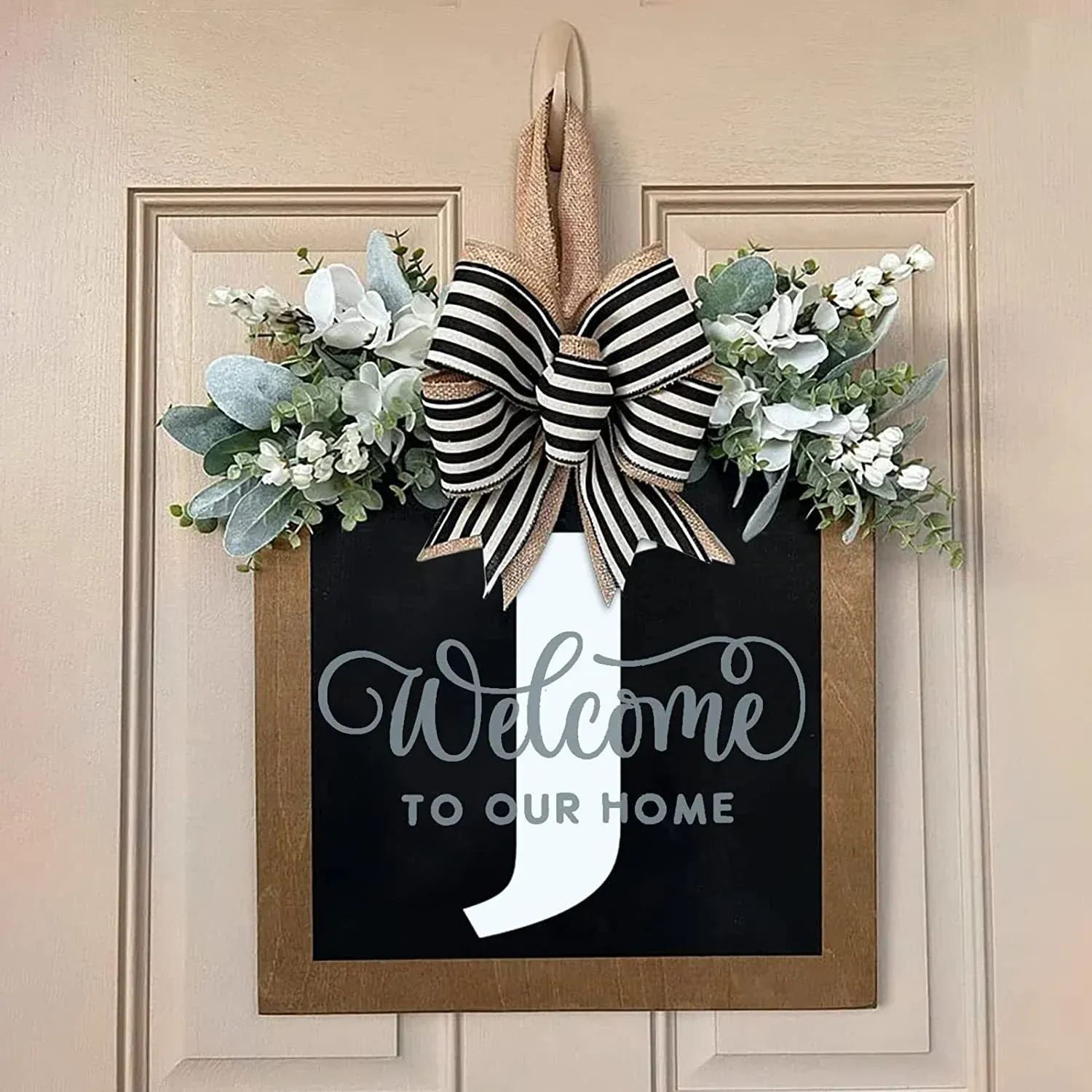 Welcome Front Door Wreath - Image 16