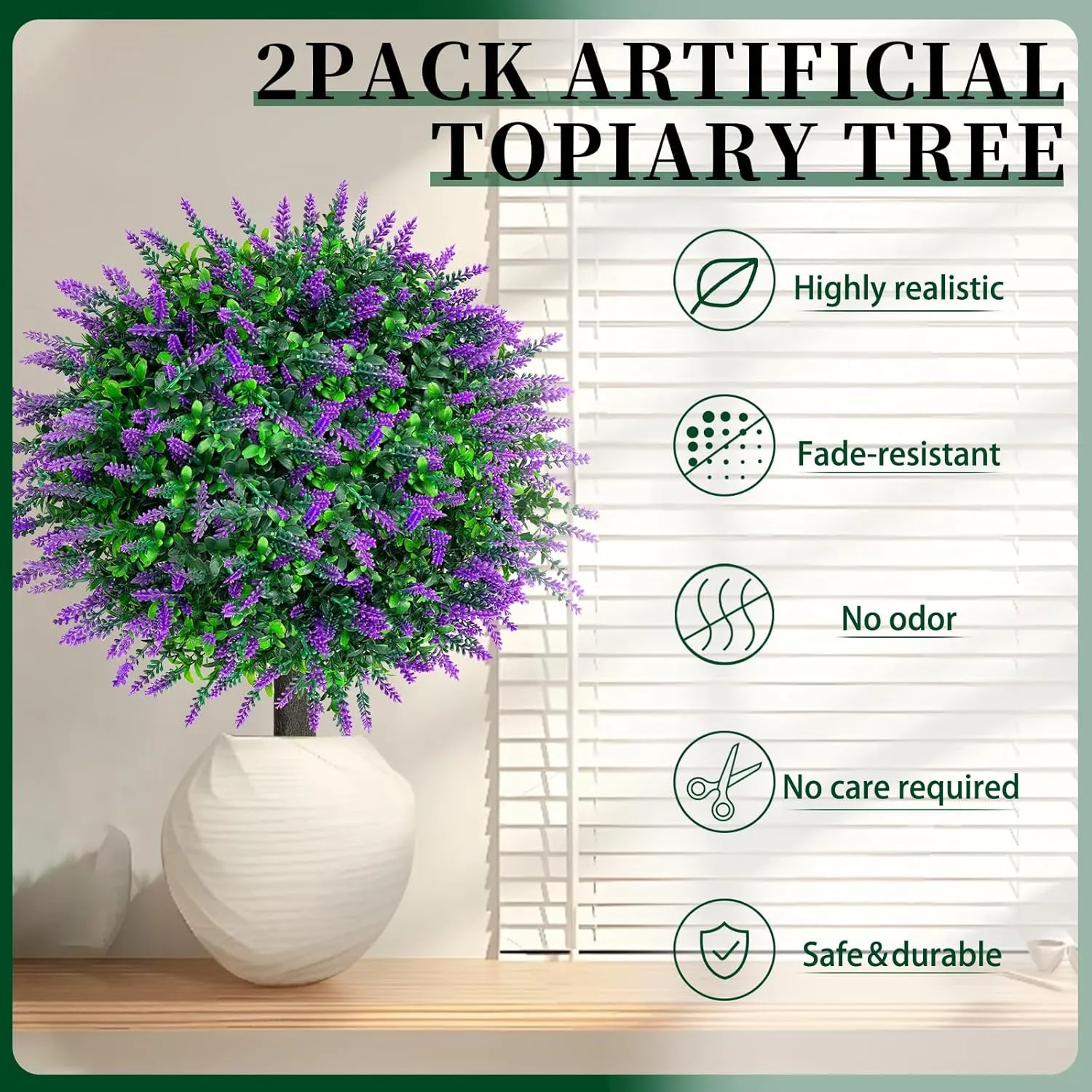 💜Artificial Lavender Trees - Image 12