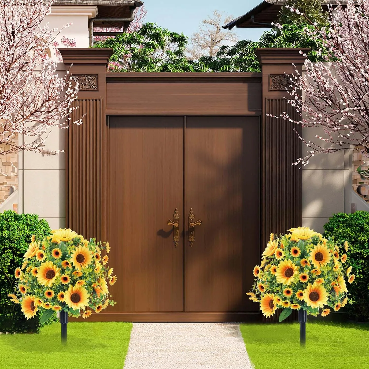🌻Artificial Sunflower Tree,UVProof & WaterProof - Image 6