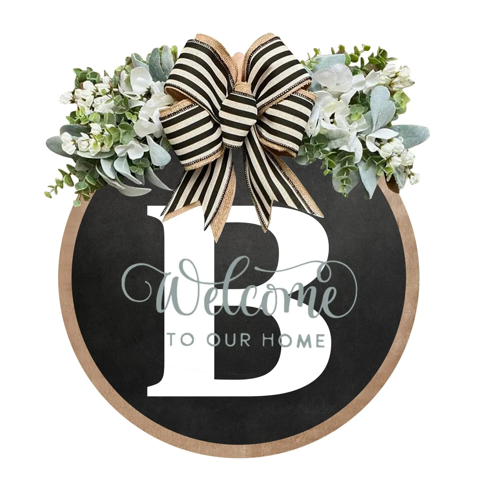 Welcome Front Door Wreath - Image 34