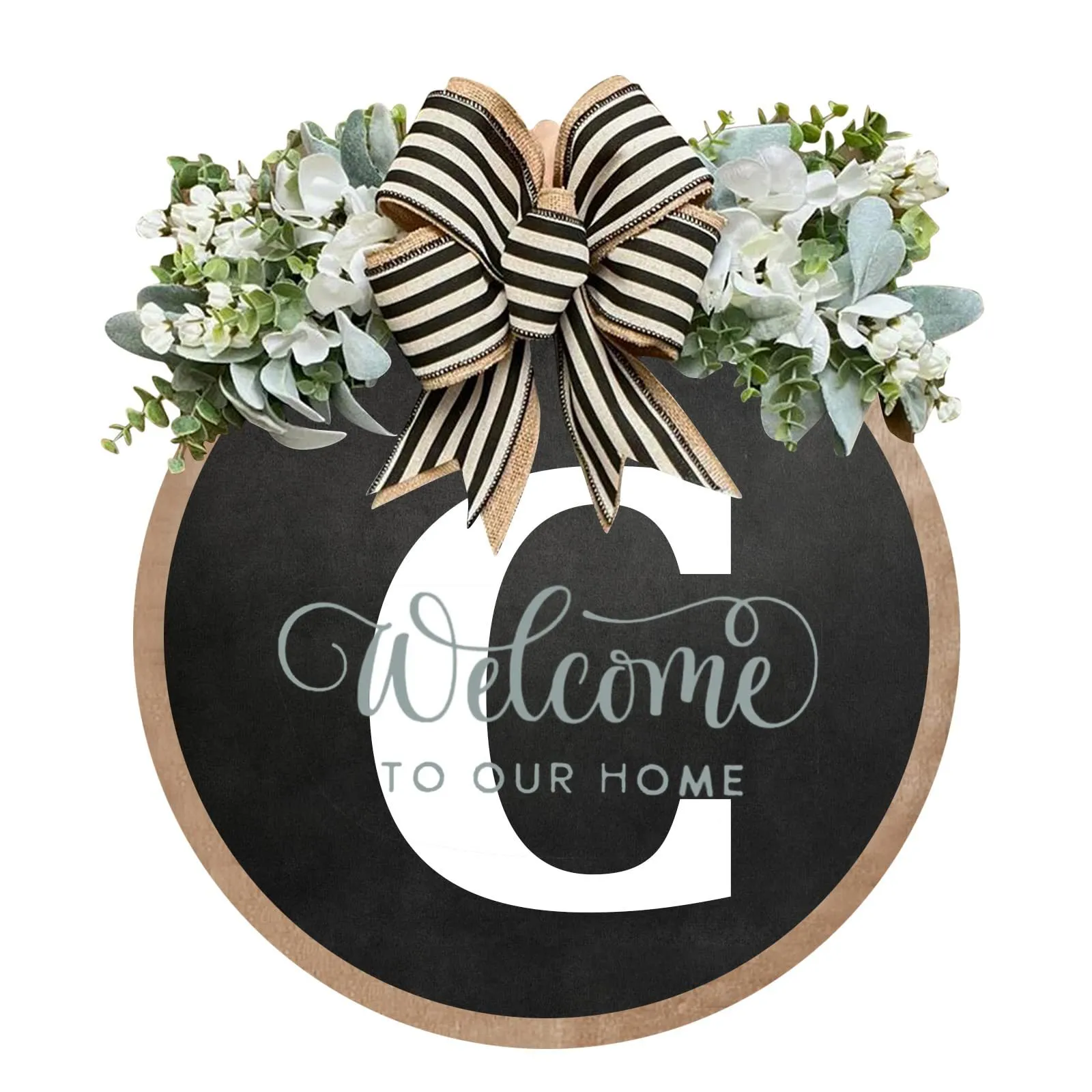 Welcome Front Door Wreath - Image 35