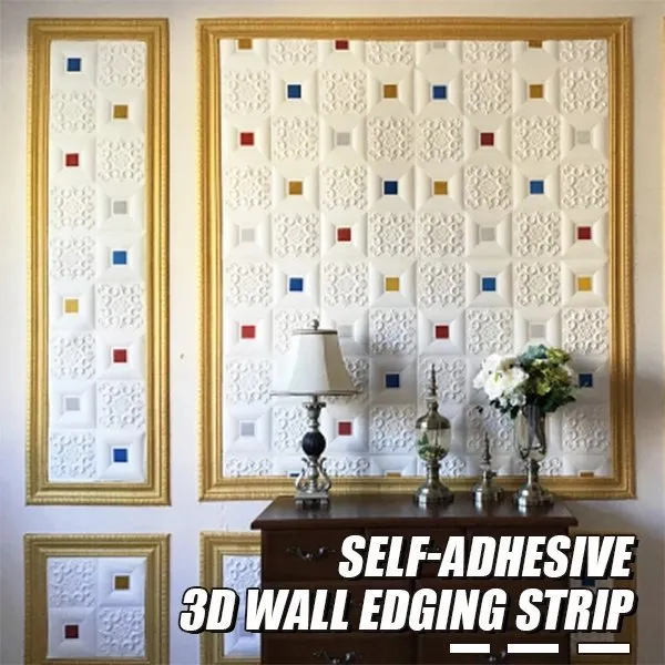 Self-Adhesive Environmental Protection 3D Wall Edging Strip (7.55 FEET/ROLL) - Image 17
