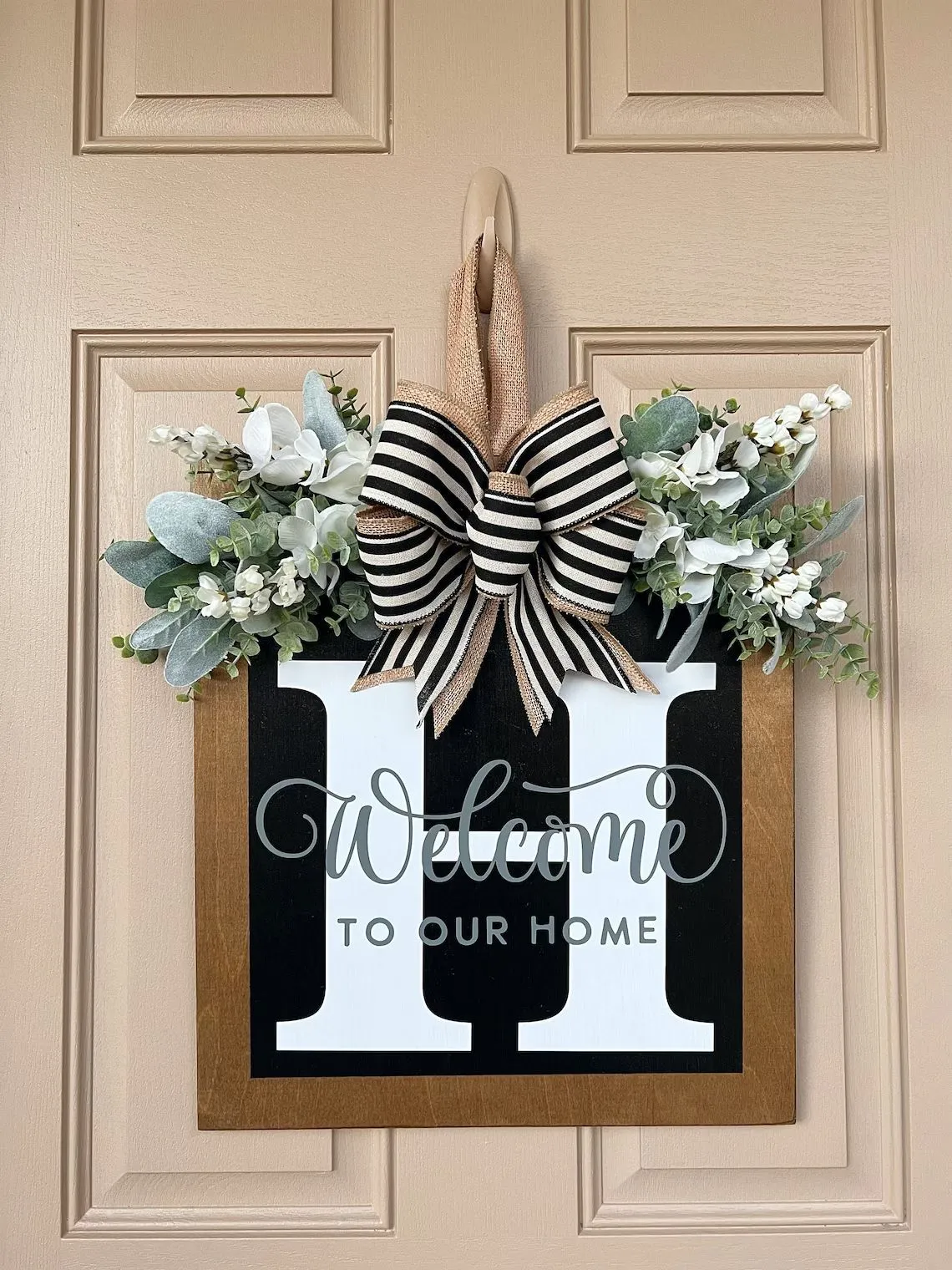 Welcome Front Door Wreath - Image 14