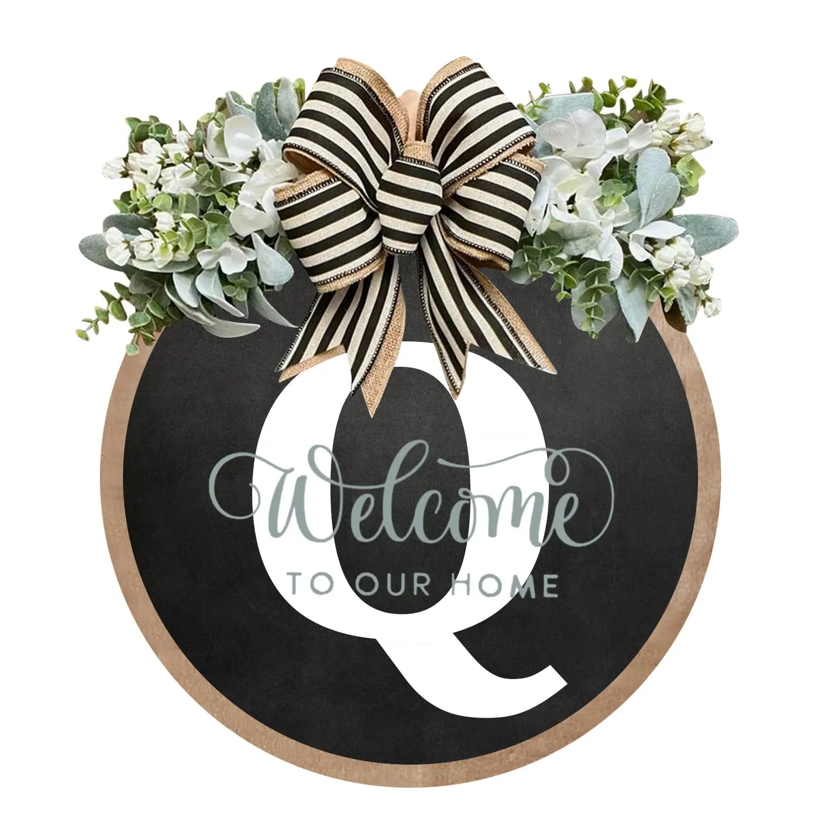 Welcome Front Door Wreath - Image 49
