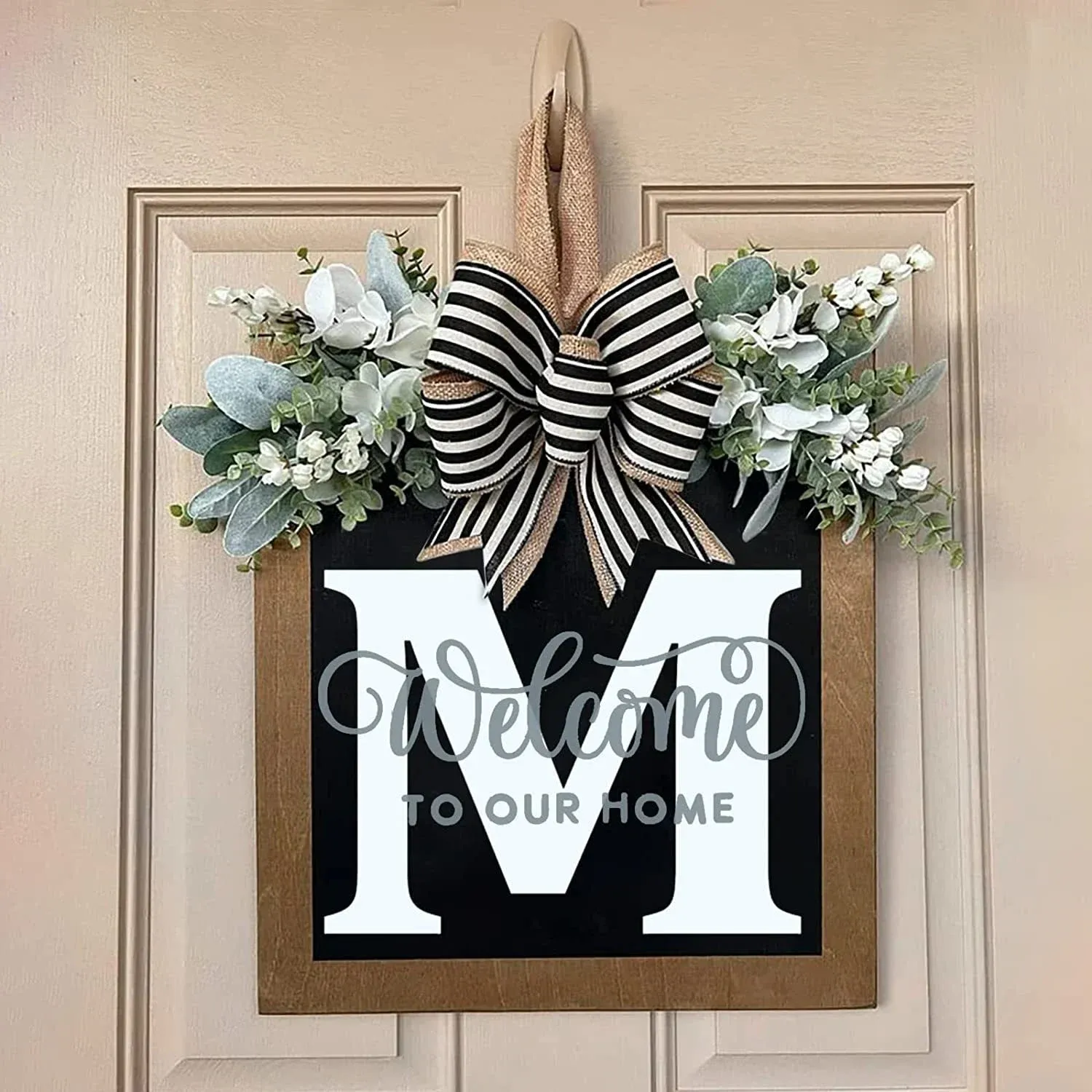Welcome Front Door Wreath - Image 19