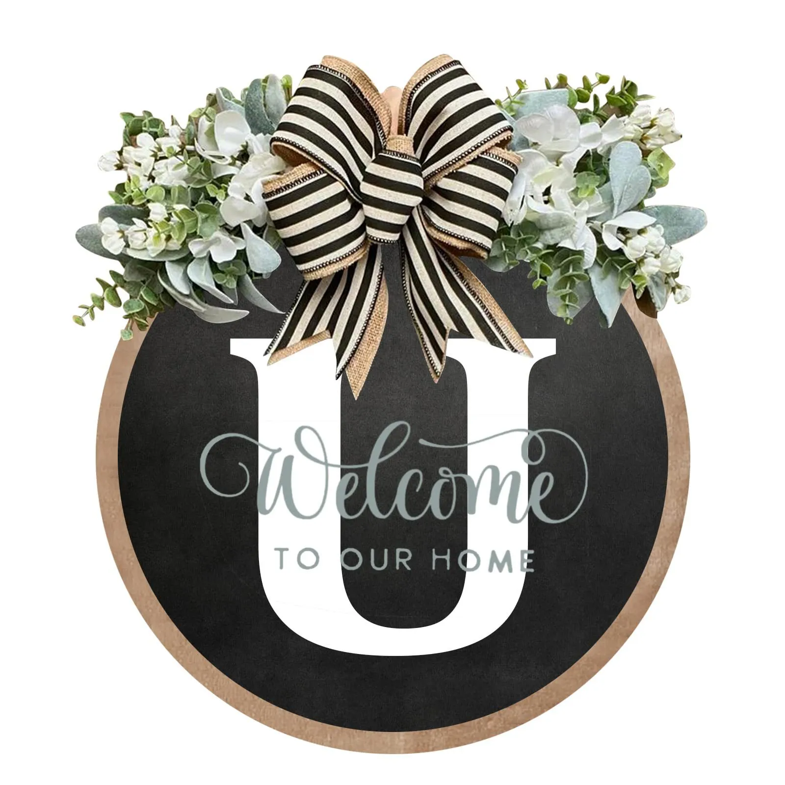 Welcome Front Door Wreath - Image 53