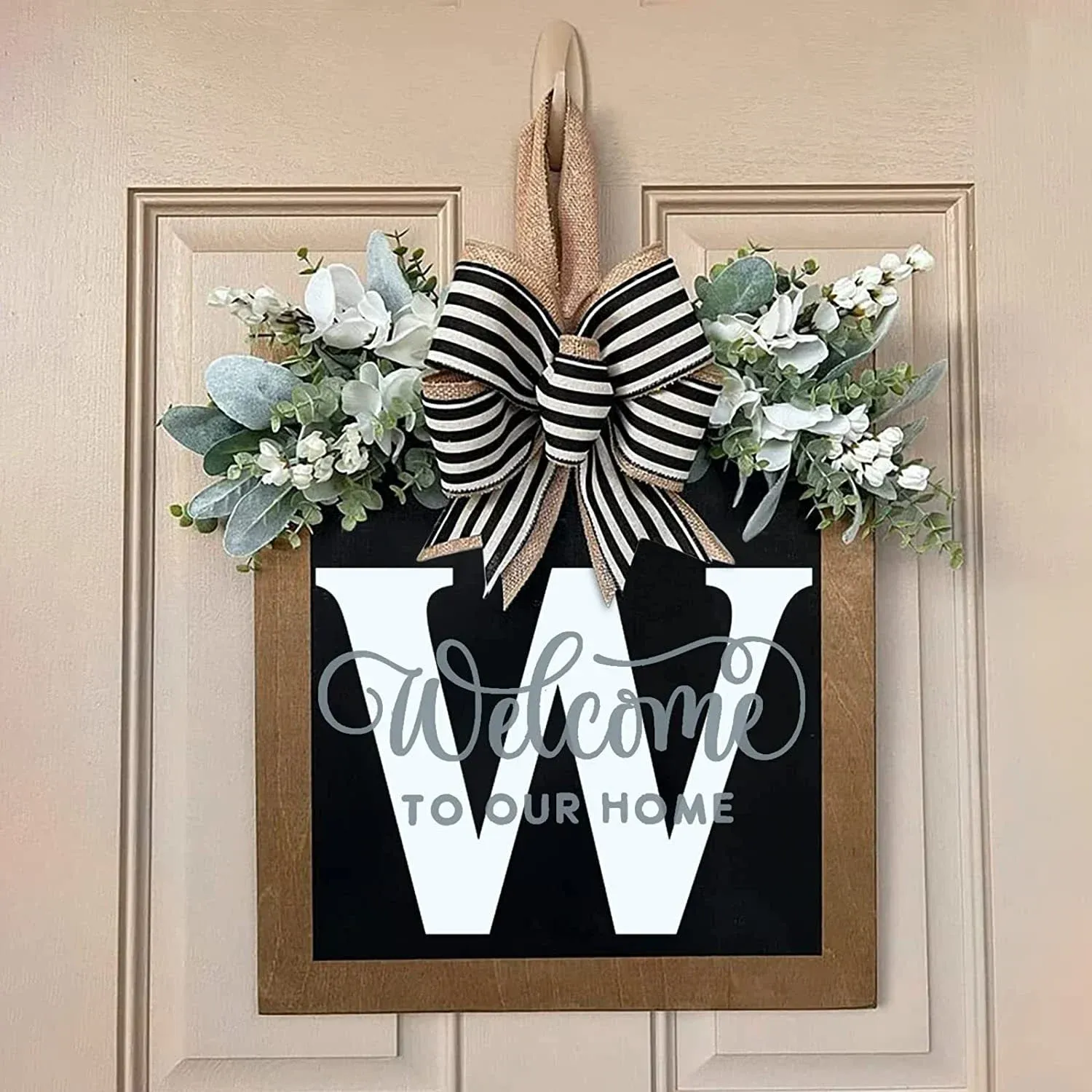 Welcome Front Door Wreath - Image 29
