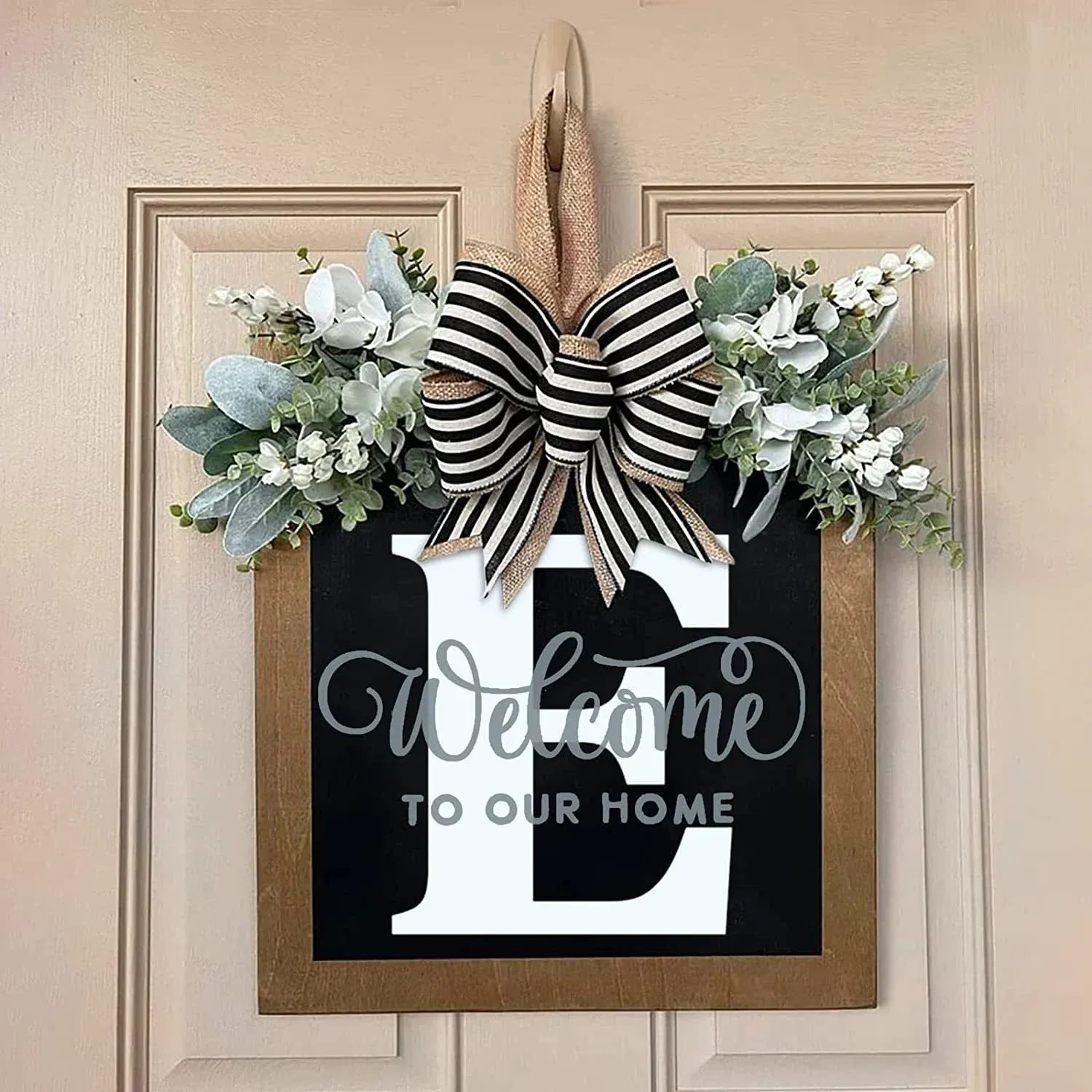 Welcome Front Door Wreath - Image 11
