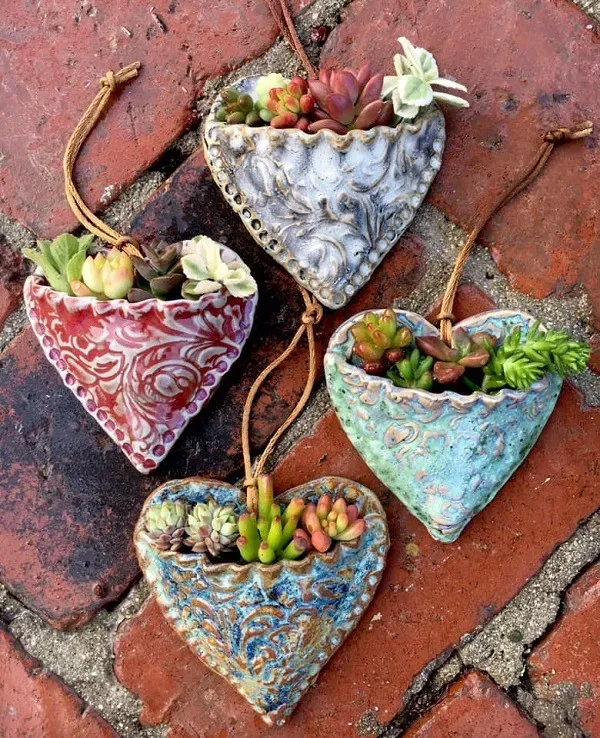 🌿Heart Shaped Succulent Wall Planter - Image 2