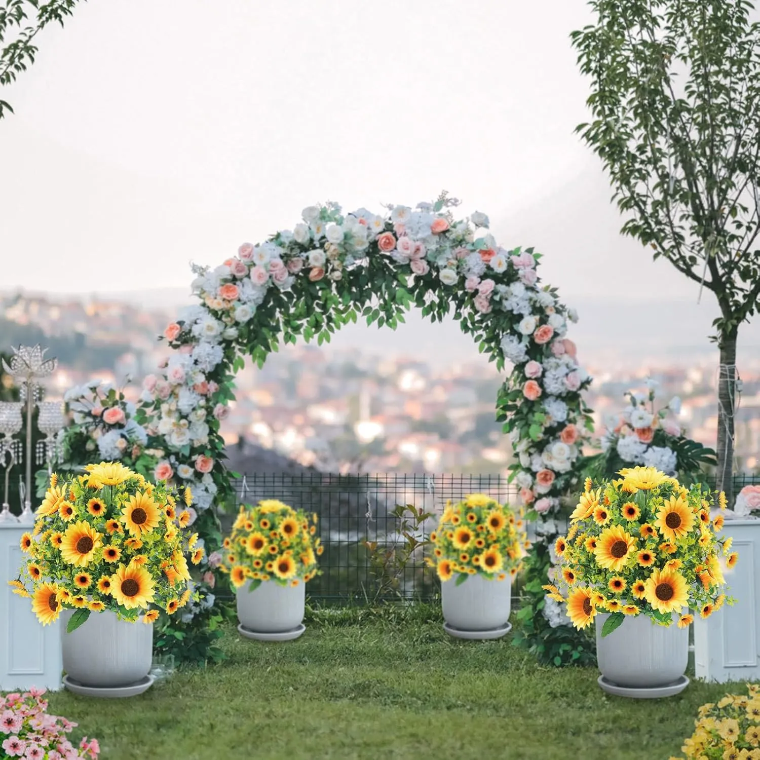🌻Artificial Sunflower Tree,UVProof & WaterProof - Image 4